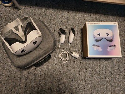 Meta Quest 3S 128GB VR-Brille mit Rechnung, Restgarantie 12 Monate und Zubehör