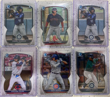 2023 Bowman 1st Chrome Lot - Roman Anthony, Matt Mervis, Gabriel Gonzalez *READ*