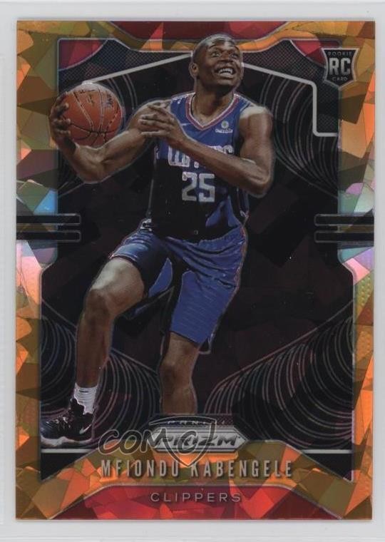 2019-20 Panini Prizm Rookie Orange Ice Prizm Mfiondu Kabengele #271 0y59