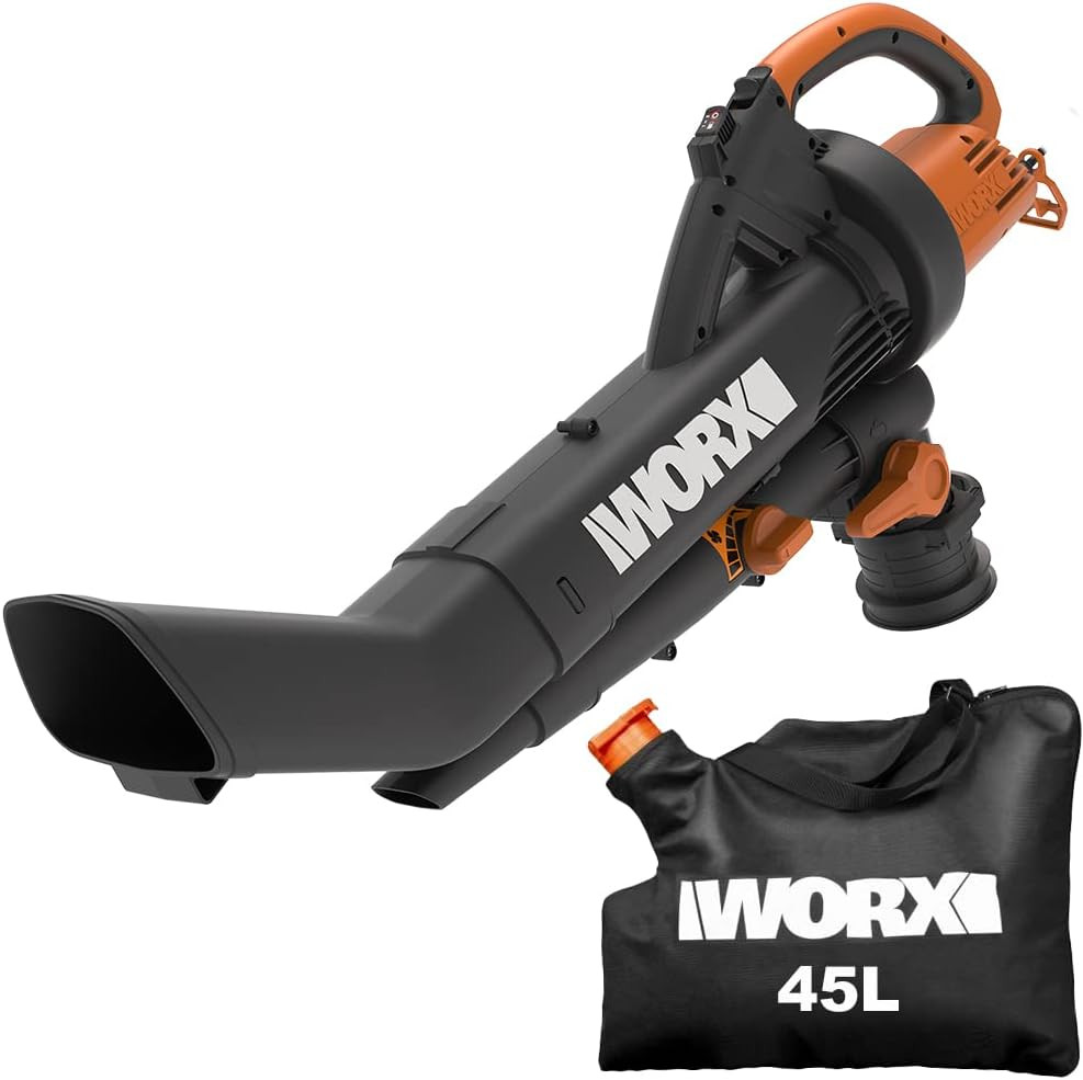 Worx WG505E Soffiatore Aspiratore Trituratore 3000W | Offerta Online