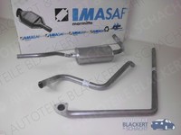 Imasaf Auspuff Komplett FüR Fiat 1101 B200 Campagnola AR59 1951-1974