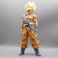 Action Figure Dragon Ball Z Goku Super Sayan 28cm Statua Da Collezione New Anime