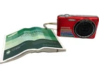 Samsung PL201 14.2MP 7x Optical Zoom Red TFT LCD Digital Camera - Working