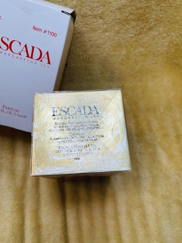 Vtg MARGARETHA LEY by ESCADA splash PURE PARFUM 7.5 ml .25oz DISCONTINUED SEALED - Picture 3 of 5