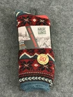MUK LUKS Men’s Thermal SOCK 3.0 Heat Retainers Fair Isle Men Size 10-13 NEW
