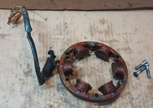 1968-1973 Honda CT90 trail stator charging coil generator alternator