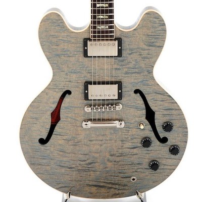 ギター GIBSON Memphis ES-335 figured indigoBlue Gibson Used ​​memphis ES-335 Figured TOP Limited RUN Indigo Blue