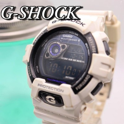 G-SHOCK デジタル腕時計 ホワイト Casio G-Shock White Digital Men's Watch 1116, Authentic, Used | eBay