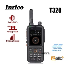 Inrico T320 4G LTE POC Radio Push-to-Talk Two -Way Radio Android 8.1 Typec Radio