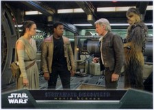 STOWAWAYS DISCOVERED SOLO REY 2015 Topps Star Wars Force Awakens Movie Scenes #7