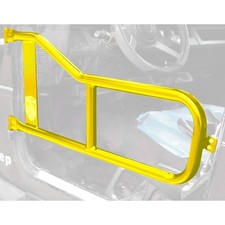 For Jeep Wrangler 1987-1995 Steinjager J0043579 Lemon Peel Front Tubular Doors For Jeep Wrangler 1987-1995 Steinjager J0043579 Lemon Peel Front Tubular Doors