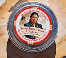 Medicine Of The People 1 oz Sore Joint Rub Healing Wildcrated Navajo Herb Blend