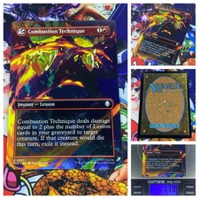 MTG Combustion Technique 🇬🇧 ⚪️ NM Magic TCG Avatar: TLA 2025 OG WC Deck Staple