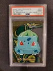 PSA 9 Bulbasaur Clear Card 2000 Topps Pokemon