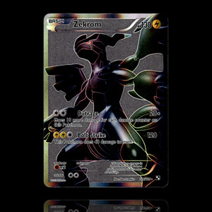 Zekrom Full Art Black and White | eBay Zekrom Full Art Black and White | eBay