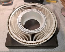 Vintage GAF Sawyer's Rotary 100 Slide Tray Carousel Ivory Color With Box