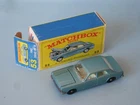 Lesney Matchbox 53 Ford Zodiac MK IV Light Metallic Blue Regular Boxed England a