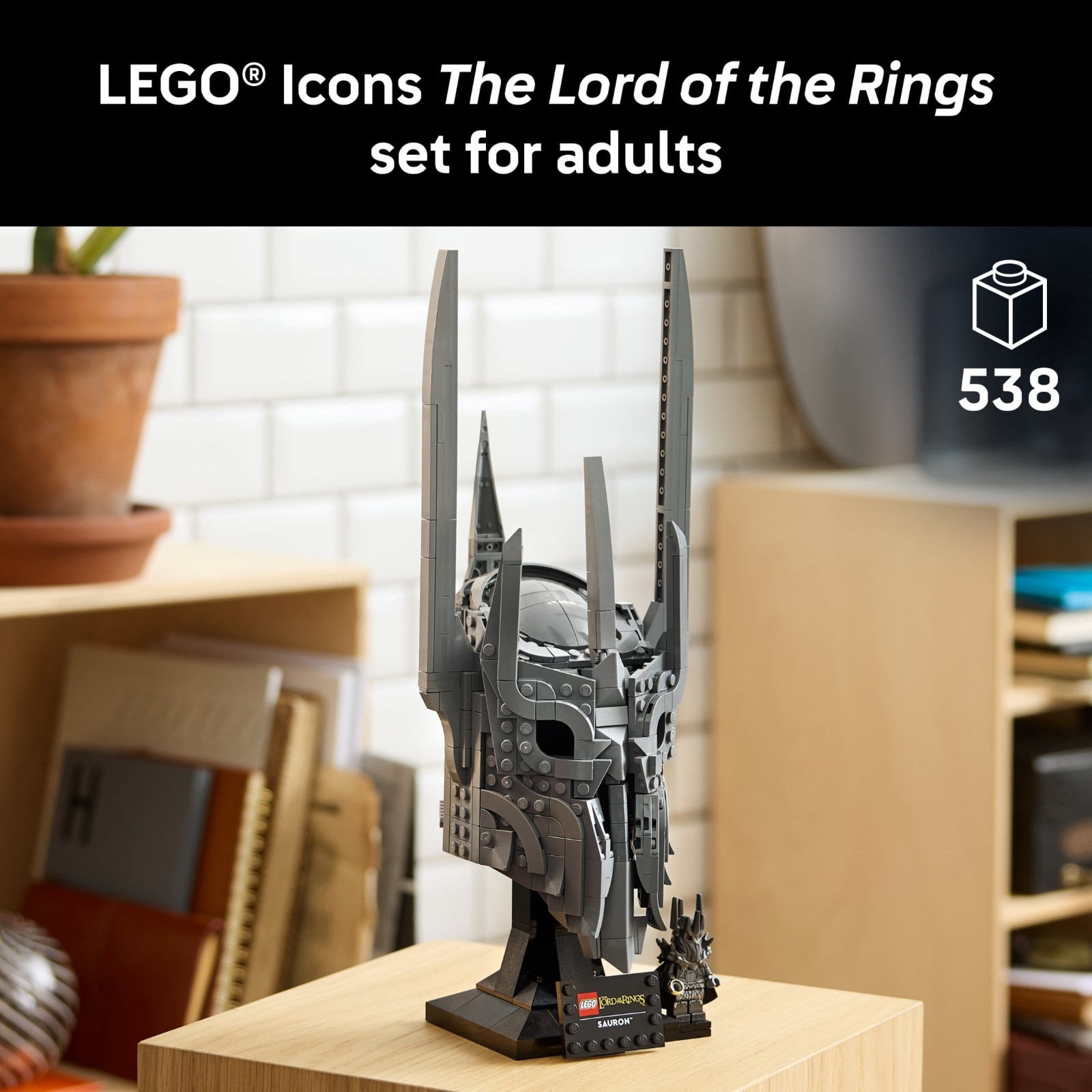FLASHSALES - LEGO Icons The Lord of the Rings Sauron's Helmet | eBay