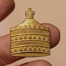 Vecchia Spilla A Corona Da Collezione Mm 30 Spl Alta Conservazione Lotto Sc18