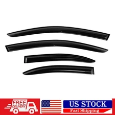 Wind Deflector For 2008-2017 Mitsubishi Lancer EVO X JDM 4Pcs Mugen Style