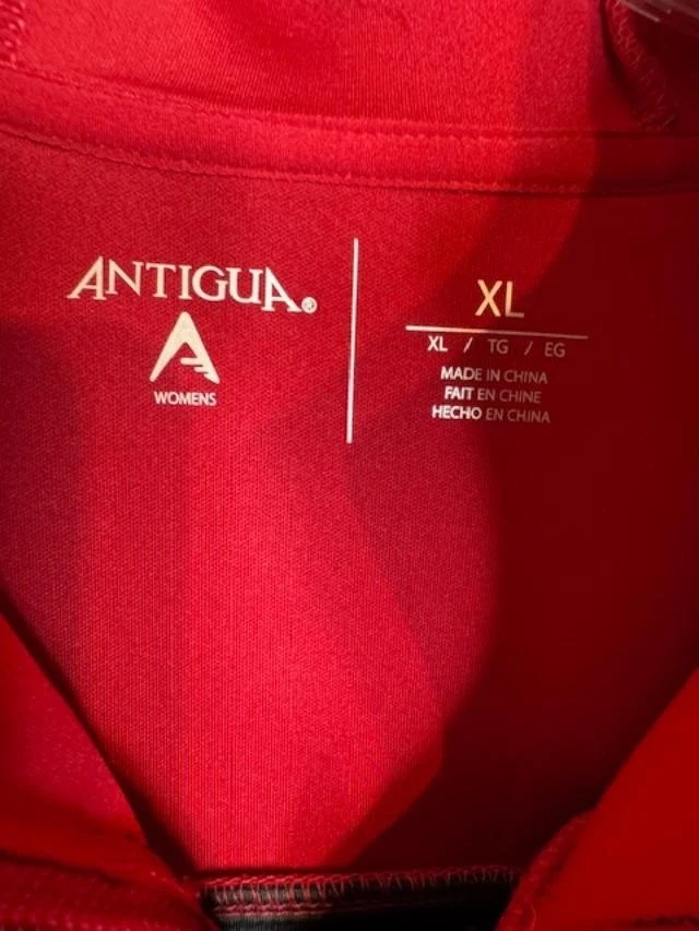 NWT Antigua NHL Detroit Red Wings Hoodie Pullover Fashion Sweatshirt Women's XL - Image 3 of 4