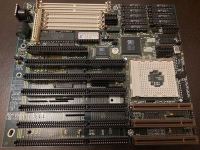 Rare Chaintech 486SLE (4SLE) Motherboard Socket 3 (Tested ok!!)