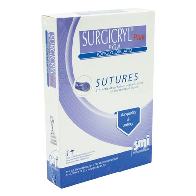 Surgicryl  PGA Plus geflochten, Multifilament, Kassette USP: 3/0 15 m