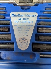 Blue-point Metric Tool And Die Set Tdm-117