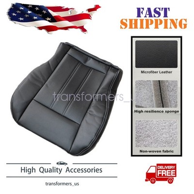 FOR Chrysler Town & Country Driver bottom Seat Cover Black 2011 12 13 14 15 16