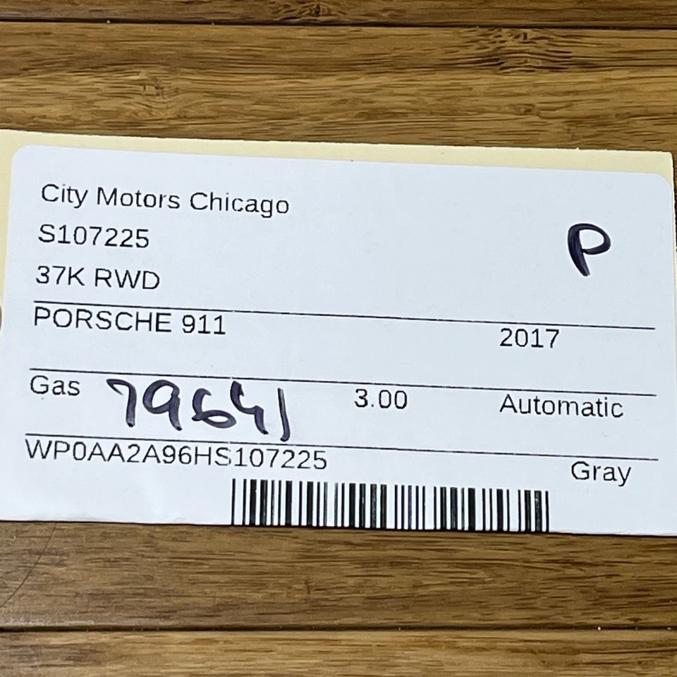 Оригинальный распределитель топлива с форсунками впрыска для Porsche 911 2016-2018 годов выпуска 9A211040301 - Изображение 2 из 4