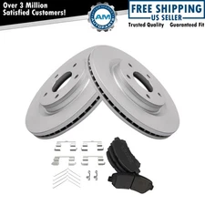 Brake Pad & Rotor Kit Semi-Metallic Fits 2014-2017 Nissan Juke