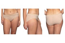 3 Pack Vanity Fair Effortless Hipster Panties Neutral Lace Sz 7 NWT 18277