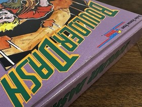 Boulder Dash Nintendo NES Completo CIB Ottime condizioni!