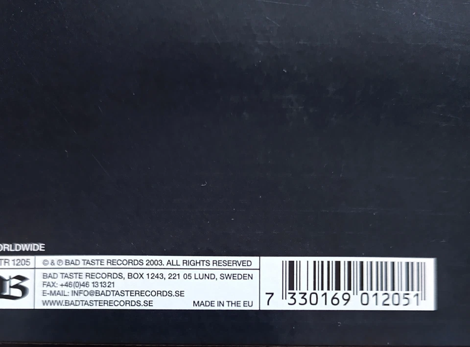 DANKO JONES WE SWEAT BLOOD BAD TASTE RECORDS 2003 Vinyl Near Mint TOP Condition  - Bild 3 von 4