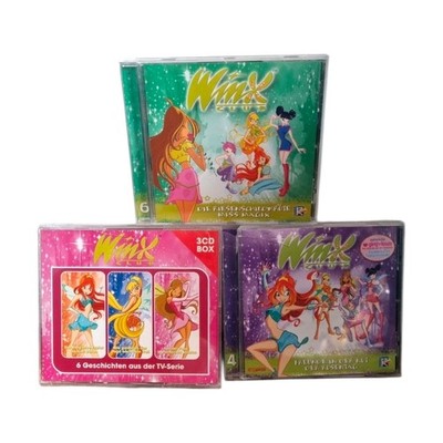 Winx Club CD Konvolut 3 Stück Sammler Fantasy TV Serie Kinder Feen