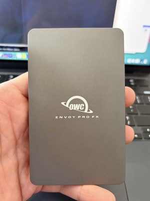 OWC Envoy Pro FX 1TB NVMe M.2 External SSD (OWCTB3ENVPFX01)