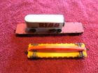 Vintage Circa 1970 HO Scale Flat Beds with Loads (Used) — photo 2