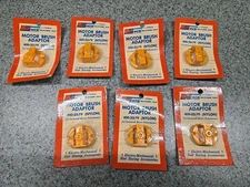 Simco Motor Brush Adapter 400-33:79 Nylon Old Stock New & Sealed from 1960's 