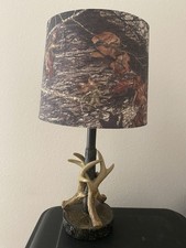 Mossy Oak Deer Antler Accent Lamp With Lamp S...