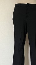 Black Comme des Garcons Ester Twill Slacks Pants