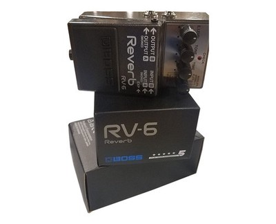 Boss RV-6 Digital Reverb/Delay Pedal - Open Box