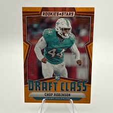 2024 Panini Rookies & Stars Draft Class Orange 14/125 Chop Robinson #DC-CRN 1cz3