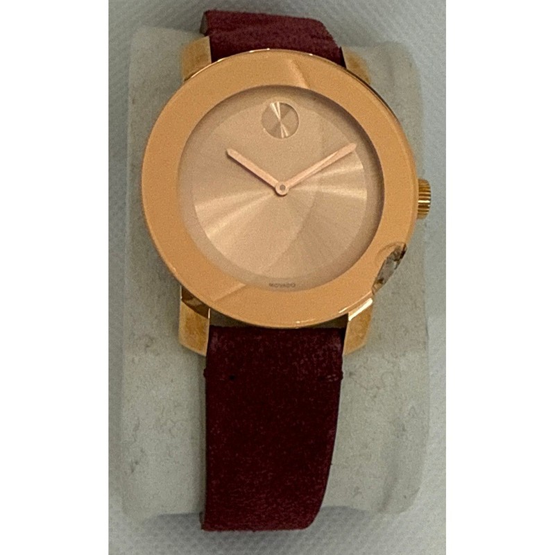 Movado Bold Women's Blush Dial Quartz Watch 3600447