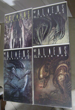 ALIENS: EARTH WAR (1990) #1-4 COMPLETE SET LOT FULL RUN DARK HORSE Comics