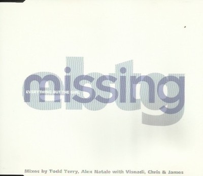 EBTG EVERYTHING BUT THE GIRL MISSING (TODD TERRY MIXES) 6 TRACK CD SINGLE