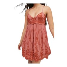 Beautiful Boho Embroidered Mini Dress Urban Outfitters S