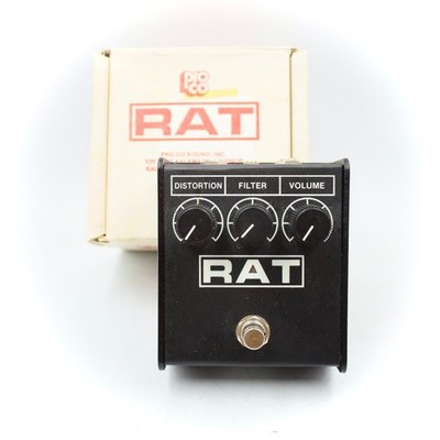ProCo RAT Made in USA OP07DP With Original Box Distortion Effect Pedal 252869
