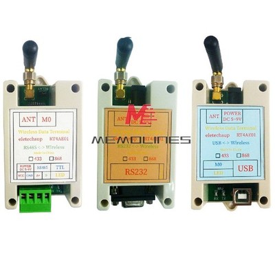 RS485 RS232 USB   Transceiver 433M 868M   Receiver 4.8V-9V &ex