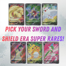Pokemon Serie Spada e Scudo Super Rare Scegli e Scegli il tuo Super Raro