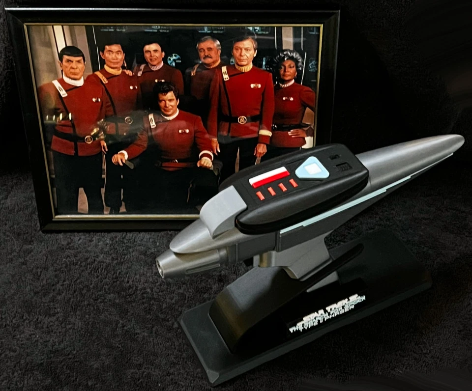 PHASER TYPE-2 • FOTO DEL MOLDE • STAR TREK III LA BÚSQUEDA DE SPOCK • IMPRESO EN 3D Foto 3 de 4
